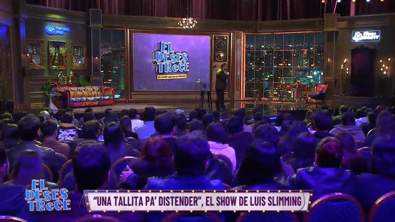 Luis Slimming en El Desestrece - Canal 13