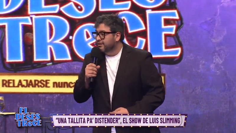 Luis Slimming en El Desestrece - Canal 13