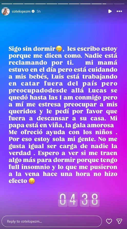 Coté López en Instagram