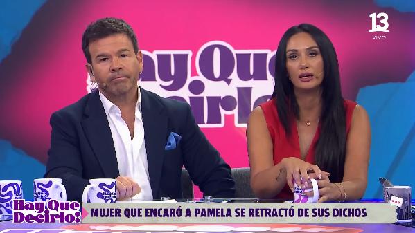 Pamela Díaz se refiere a mujer que la acusó de despedirla.