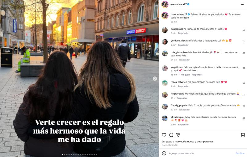 Maura Rivera y su hija Lu | Instagram