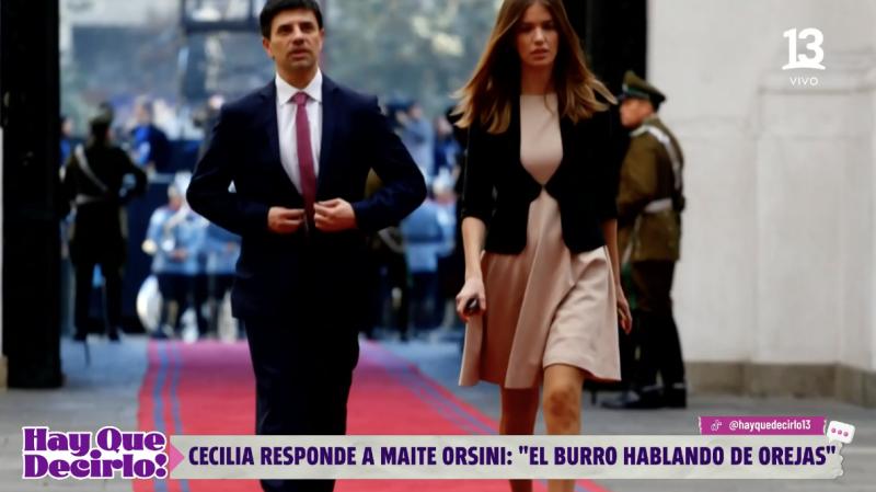 Cecilia Gutiérrez reflota los mensajes entre Maite Orsini y Millaray Viera.