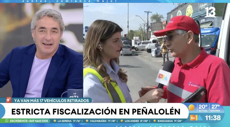 José Luis Repenning protagoniza divertido momento.