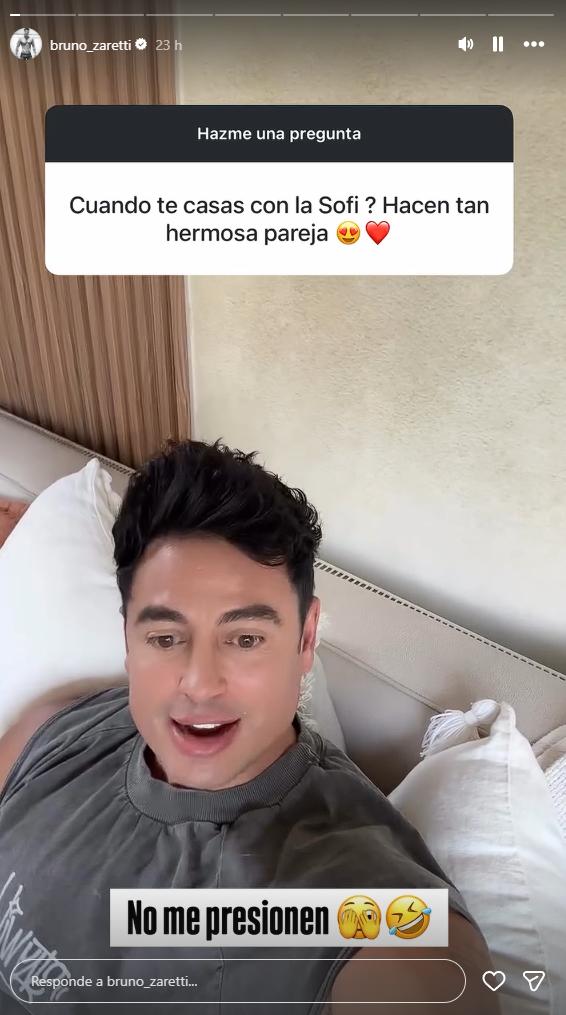 Bruno Zaretti actualiza planes de matrimonio | Instagram