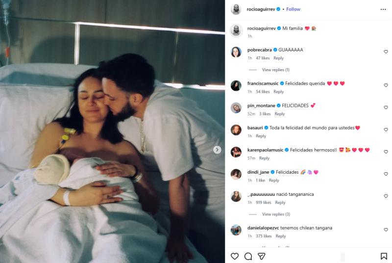 Rocío Aguirre y C. Tangana se convierten en padres | Instagram