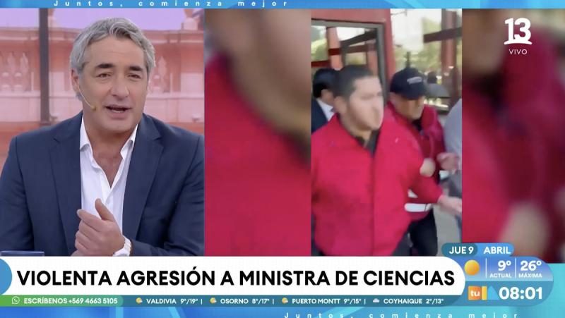 José Luis Repenning se refiere a la agresión sufrida por la ministra Linconao.