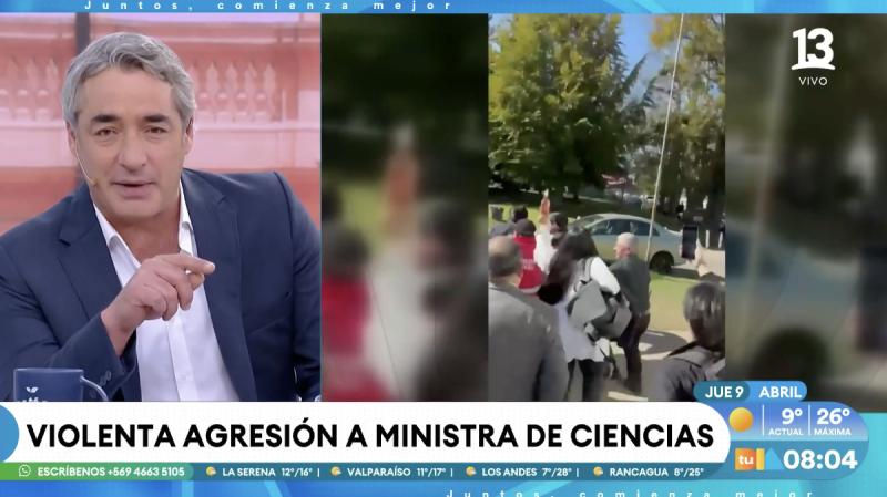 José Luis Repenning se refiere a la agresión sufrida por la ministra Linconao.