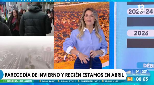 Michelle Adam habla sobre la llegada del Niño Godzilla.