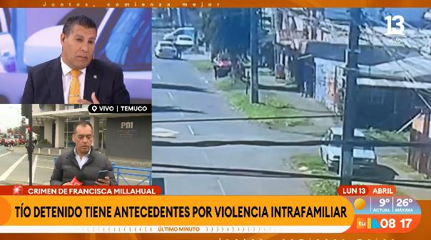 Temuco: así cayó el principal sospechoso del crimen de Francisca Millahual.