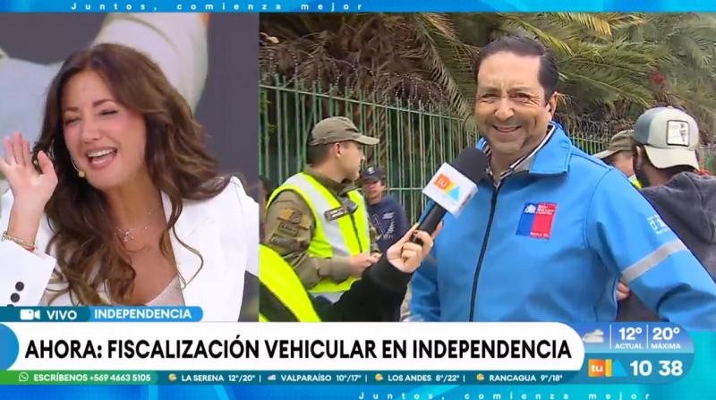 El especial reencuentro de Priscilla Vargas en plena fiscalización