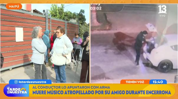 Maipú: músico es atropellado por su amigo durante encerrona.