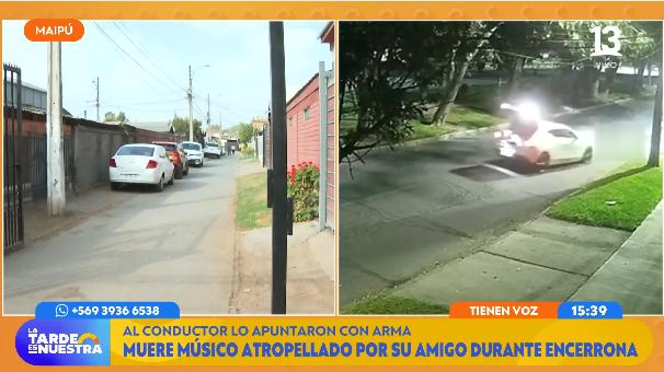 Maipú: músico es atropellado por su amigo durante encerrona.