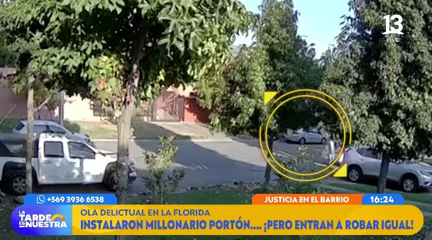 Ola de robos en La Florida.
