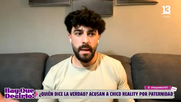 Josué Bernal se refiere a mujer que lo señala como padre de su hijo.