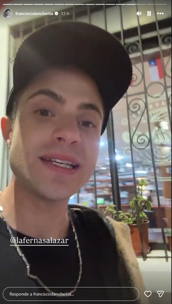 La respuesta de Francisco por video de Fernanda | Instagram