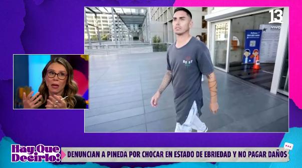 Jean Paul Pineda es acusado de no pagar daños tras accidente.