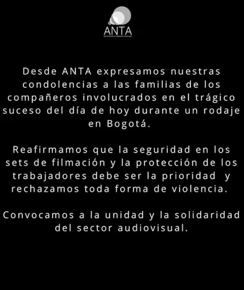 Alianza Nacional de Trabajadores del Sector Audiovisual | Instagram