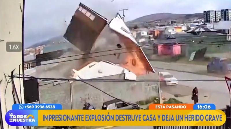 Explosión en Punta Arenas