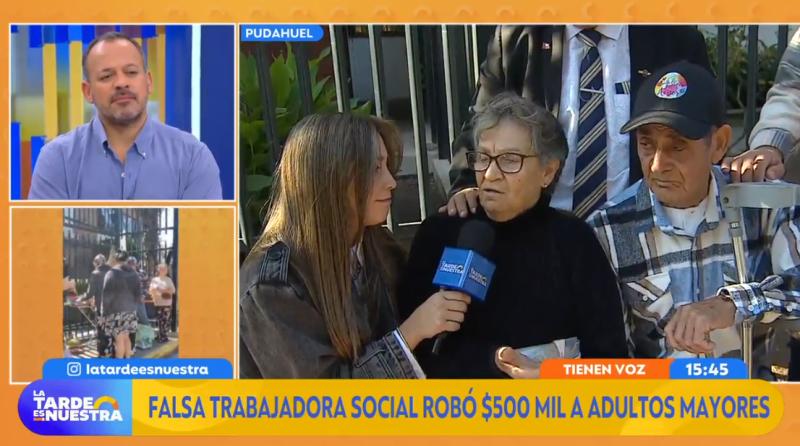 Estafa a adultos mayores