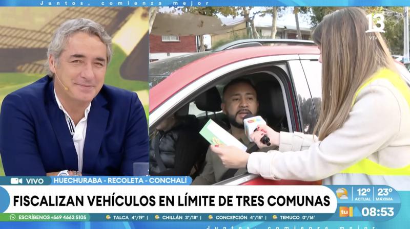 El parte de matrimonio que recibió José Luis Repenning en vivo.