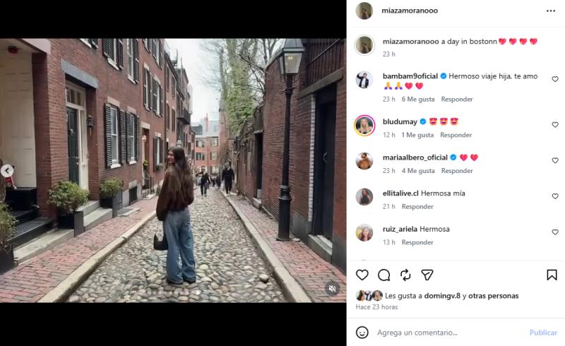 Comentar en Instagram de Mía Zamorano | Instagram