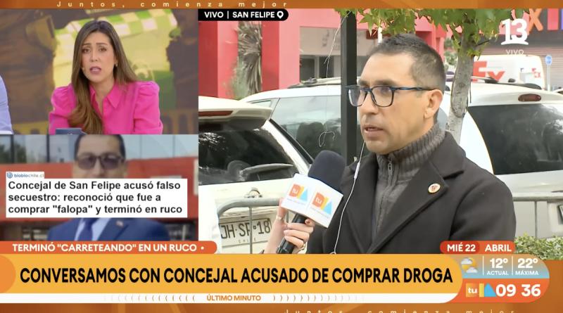 José Luis Repenning se enfrenta a concejal de San Felipe.