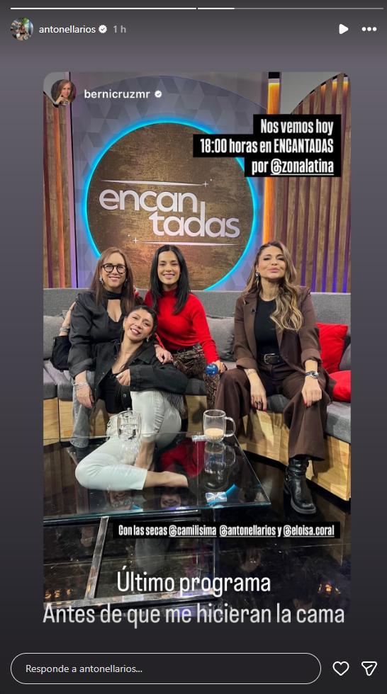 Antonella Ríos en Instagram