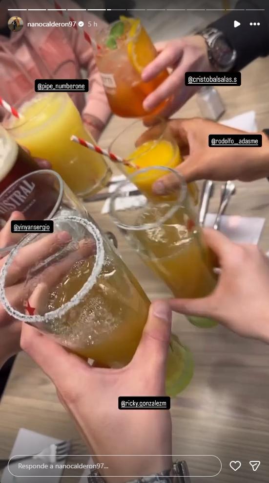 Nano Calderón comparte fotos de su viaje junto con amigos | Instagram