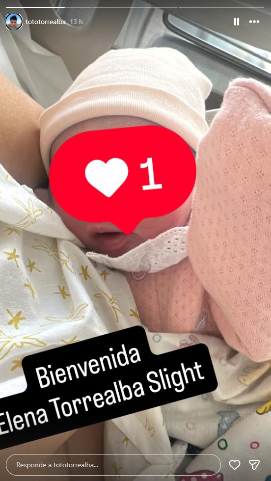 Expareja de Kel Calderón anuncia nacimiento de su segunda hija | Instagram