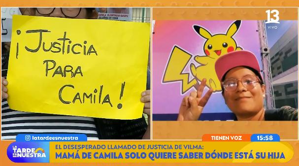 Nuevos antecedentes sobre la desaparición de Camila.