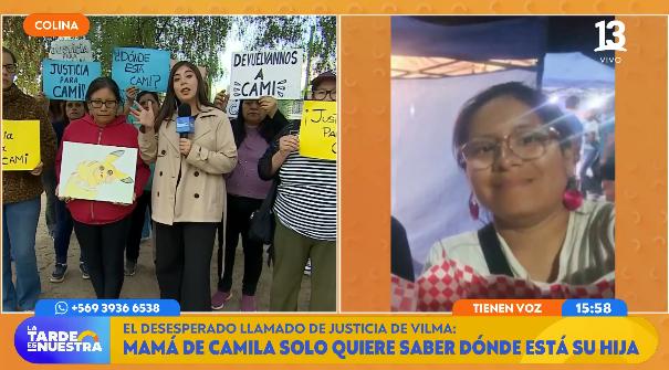 Nuevos antecedentes sobre la desaparición de Camila.