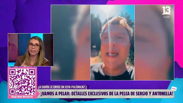 Antonella Ríos lanza potente acusación contra Sergio Rojas.