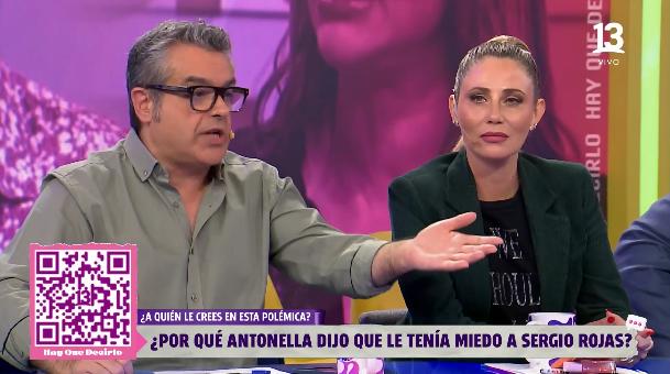 Manu González destapa episodio con Sergio Rojas.