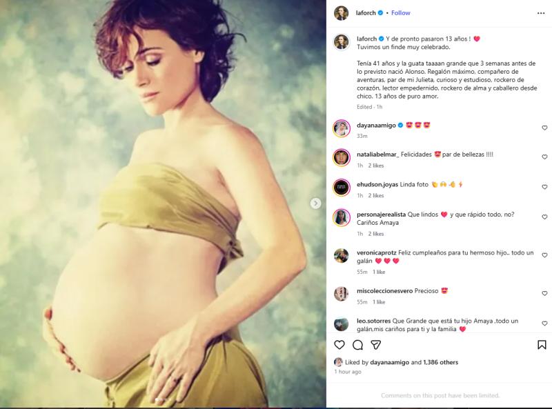 Amaya Forch celebra los 13 años de su hijo con Amaro Gómez-Pablos | Instagram