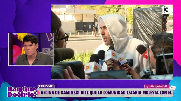Exponen algunos comportamientos de Francisco Kaminski en su departamento.