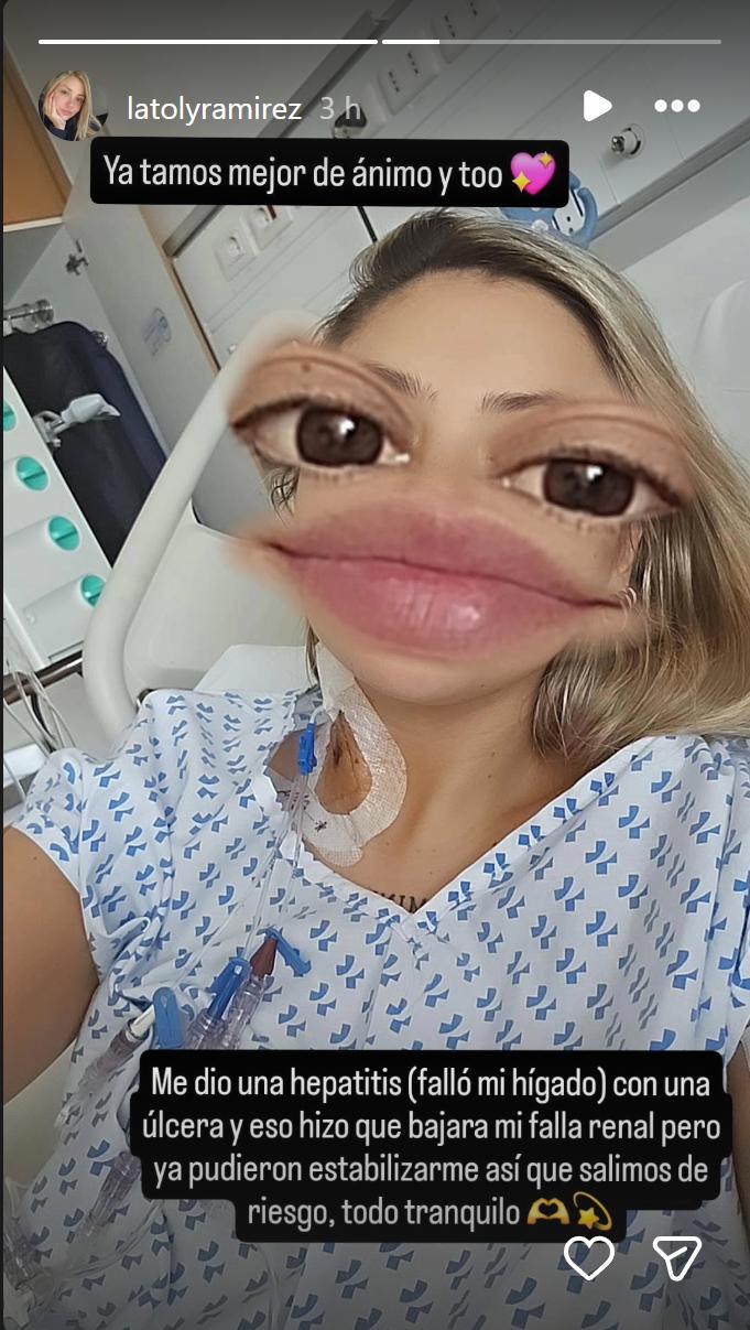 Hija de Gonzalo Ramírez actualiza su estado de salud | Instagram