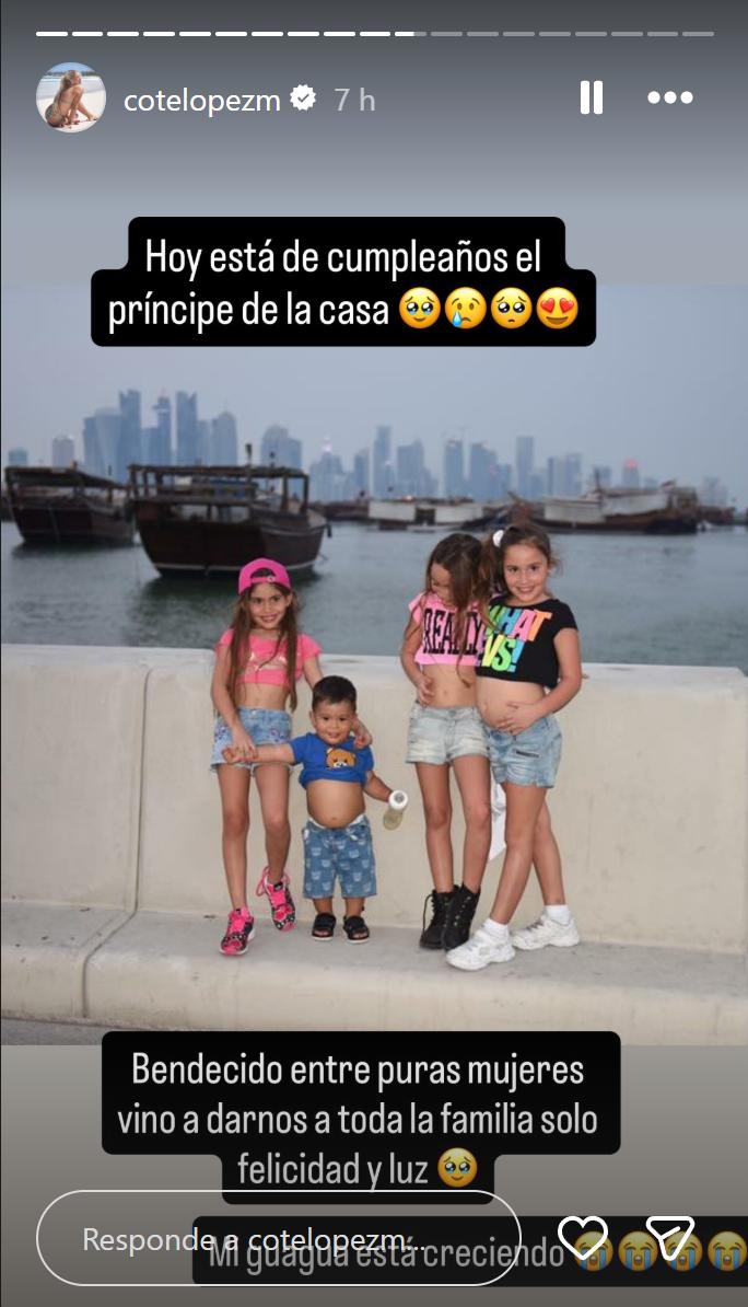 Coté López celebra los 10 años de su hijo menor junto a Luis Jiménez | Instagram