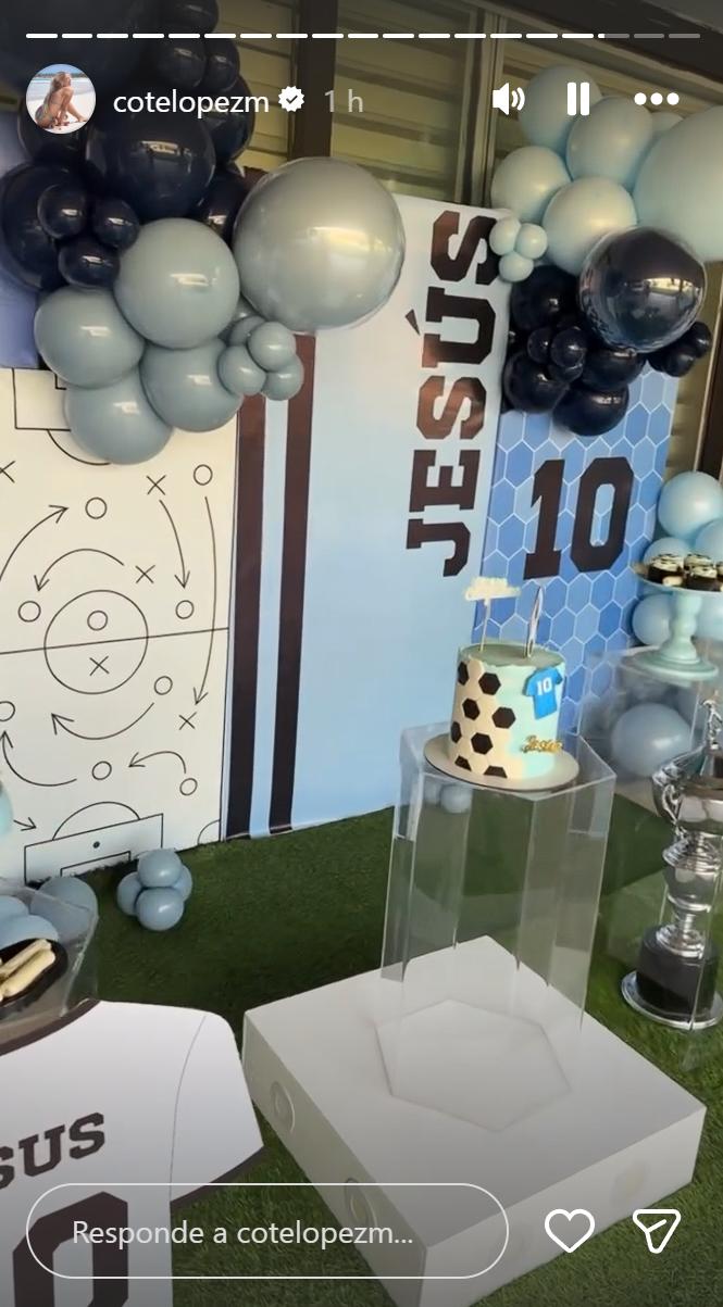 Coté López celebra los 10 años de su hijo menor junto a Luis Jiménez | Instagram