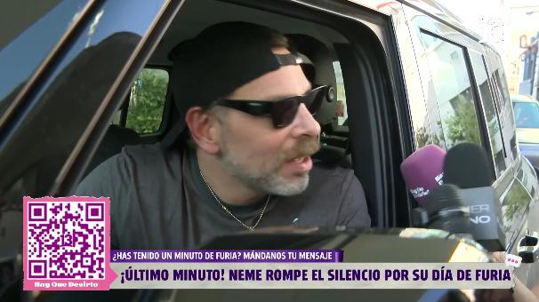 José Antonio Neme se refiere a sus palabras con Jon Reyes.