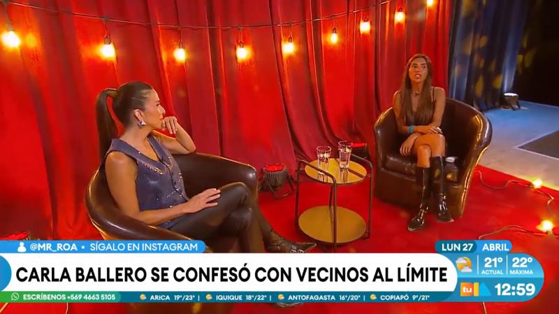 Carla Ballero en Vecinos al límite