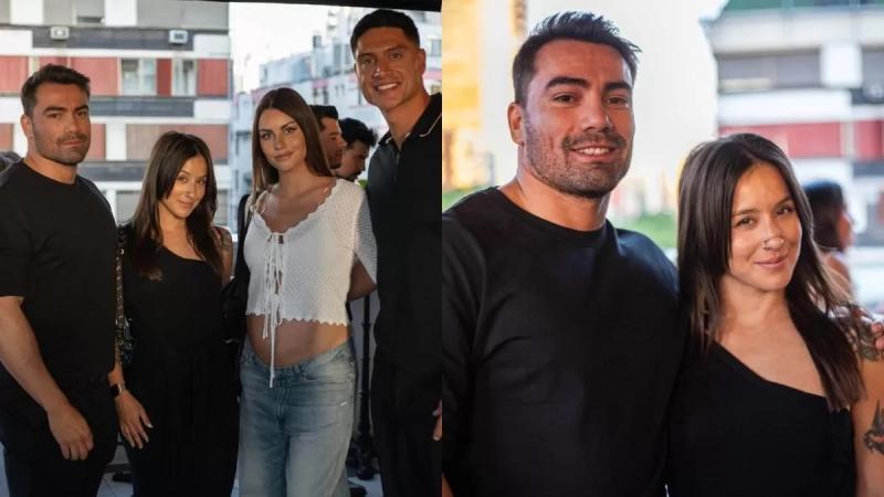 Denise Rosenthal y su pareja fotografiados en un evento realizado en diciembre 2025 | Instagram