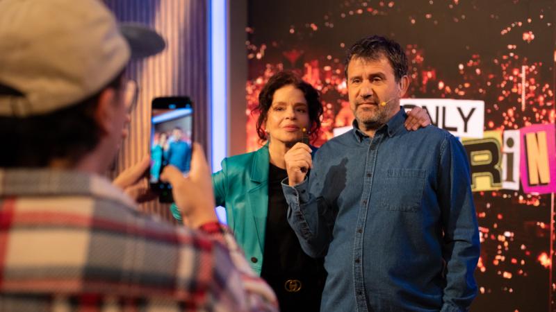 Rodrigo Bastidas y Magdalena Max-Neef. Créditos: 13C.