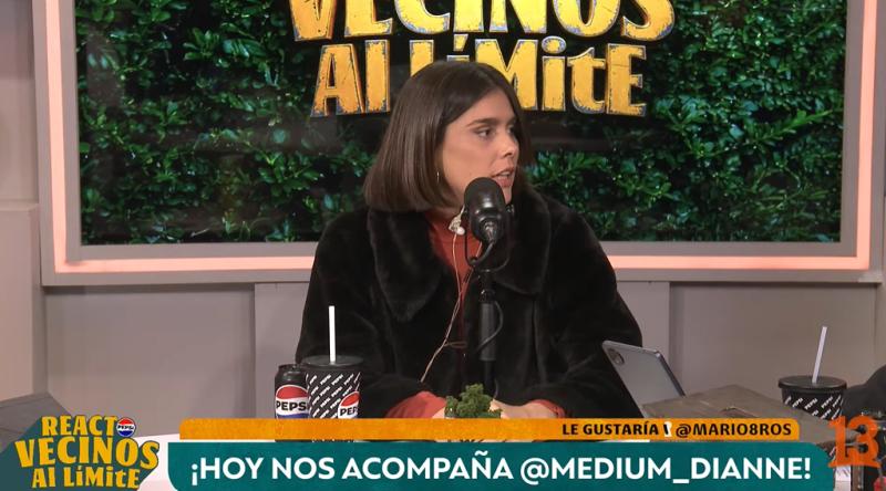 Dianne Fischer en el react de Vecinos al límite