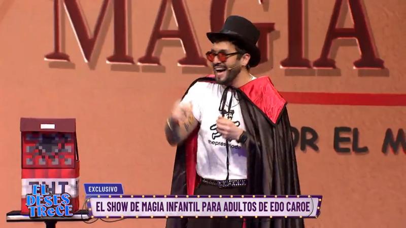 El show de magia de Edo Caroe en El Desestrece - Canal 13