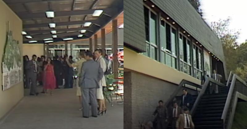 Así lucía el Teleférico de Santiago durante su inauguración