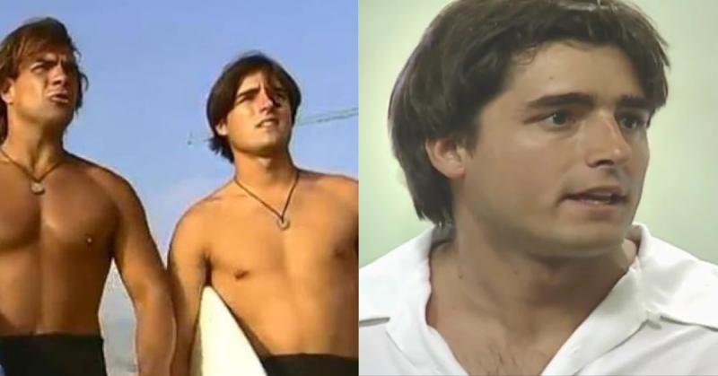 Jorge Zabaleta debutó en la teleserie Playa Salvaje (1997)