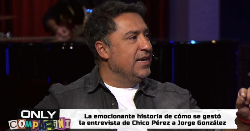"Chico" Pérez entregó detalles de la entrevista que le hizo a Jorge González para El Cuarto de Música - Only Comparini (2026)
