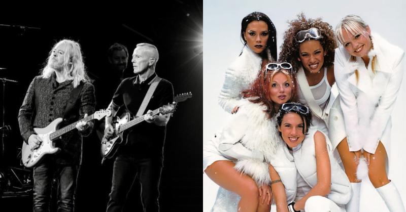 Angélica Castro entrevistó a Tears for Fears y a Spice Girls en Más Música / Créditos: Instagram @tearsforfearsmusic - @spicegirls