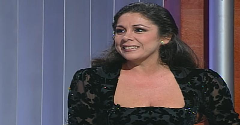 Isabel Pantoja visitó el programa Una vez Más en el año 1995