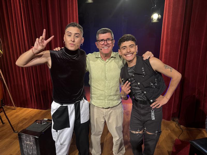 Pascal Torres, Marcelo Comparini y Martín Torres. Créditos: 13C.